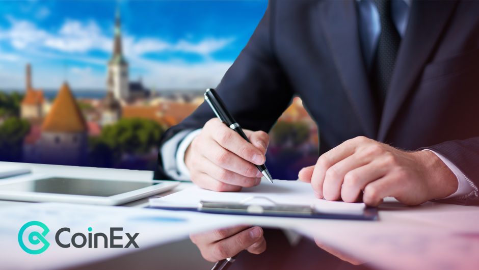 Криптобиржа CoinEx получила лицензию на торговые операции в Эстонии
